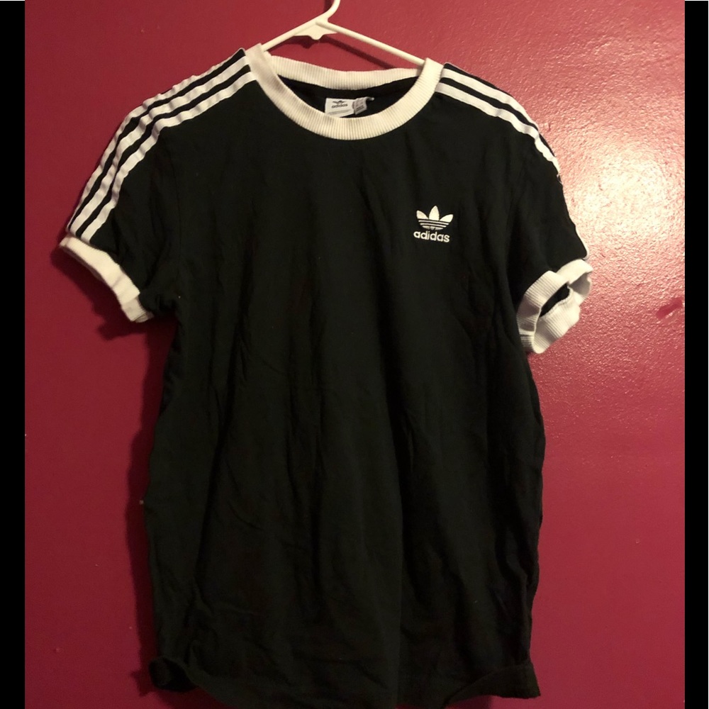 Adidas black t-shirt